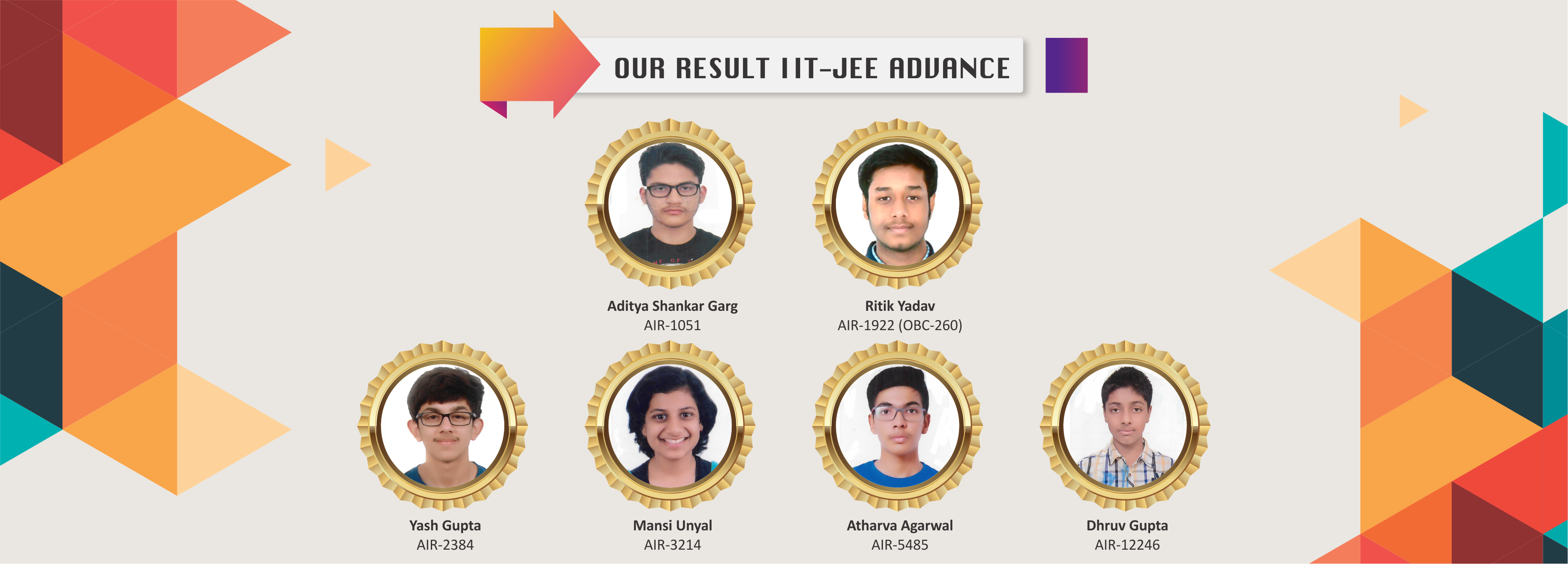 Best Results - Board Exams and Competitive Entrance Tests